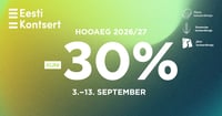 Eesti Kontserdi sooduskampaania!