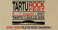 Tartu Rock Fest 2027 early bird piletid nüüd müügil!