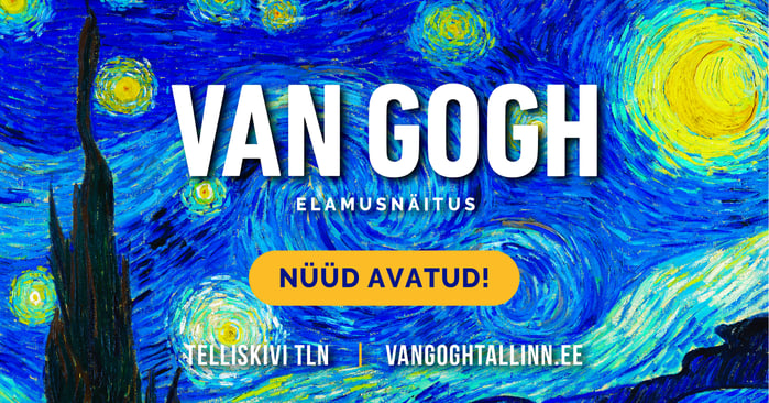 Новинка! Иммерсивная выставка VAN GOGH приглашает!