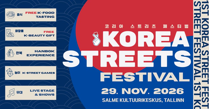 Lükkub edasi: K-Wave Street Festival 2026 