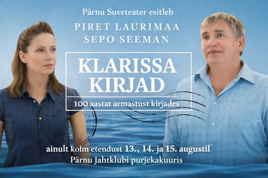 Pärnu Suveteater taastab 2016. aastal esietendunud lavastuse „Klarissa kirjad“