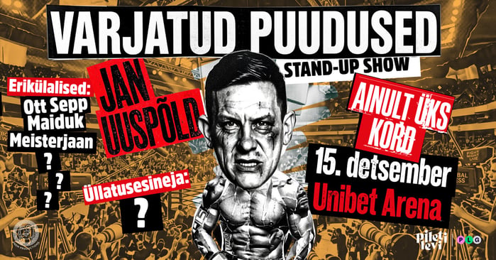 UUS! Jan Uuspõld - stand-up show 'Varjatud Puudused'