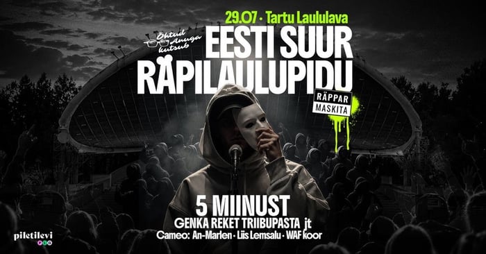 Toimub Eesti esimene räpilaulupidu
