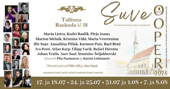 Tallinna Raekoda muutub juba sel reedel ooperiteatriks!