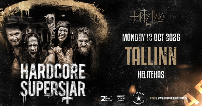 Jääb ära: 12.10 Hardcore Superstar