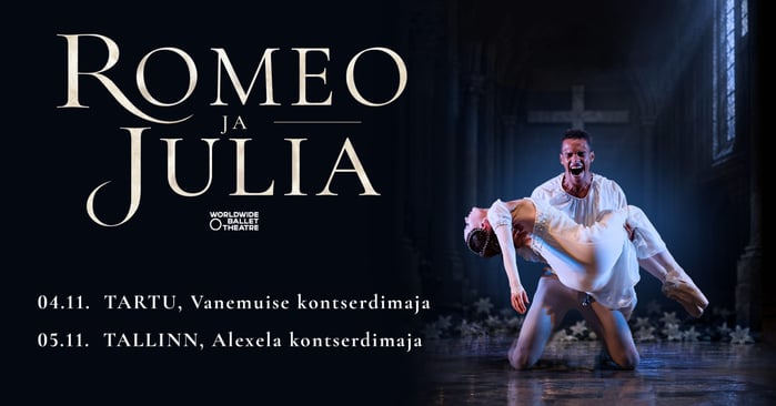 Worldwide Ballet Theatre 'Ромео и Джульетта' в ноябре в Эстонии!
