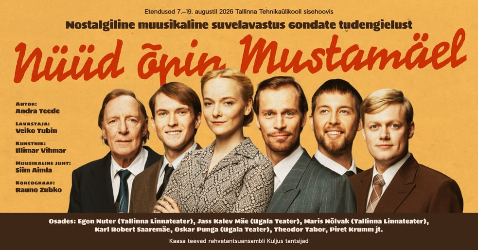 Jääb ära: 19.08 'Nüüd õpin Mustamäel' / asenduskuupäev on 16.08