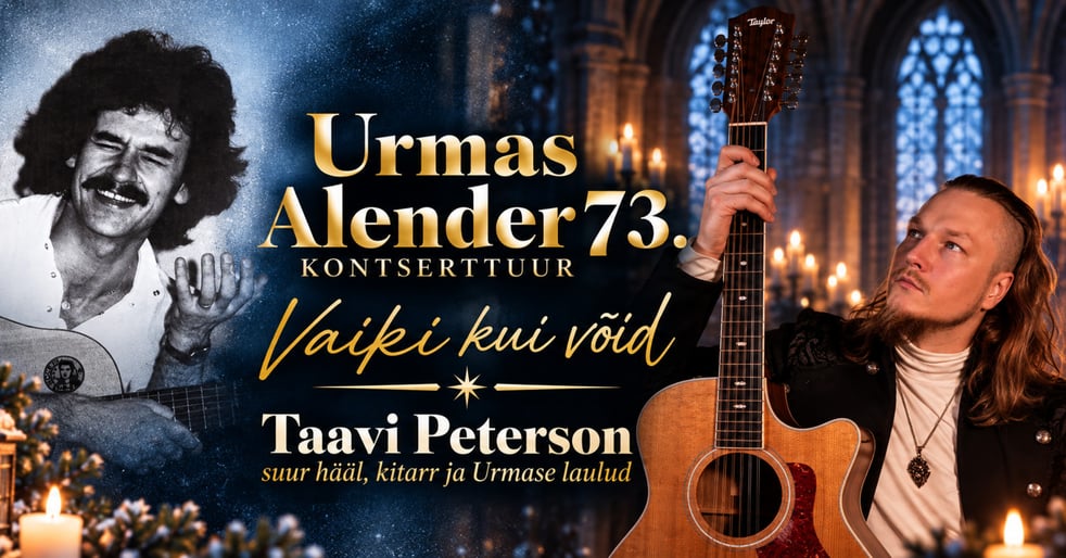 Taavi Peterson 'Vaiki kui võid' – Urmas Alender 73