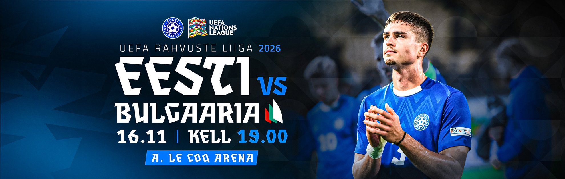 EESTI - BULGAARIA | UEFA Rahvuste liiga 2026