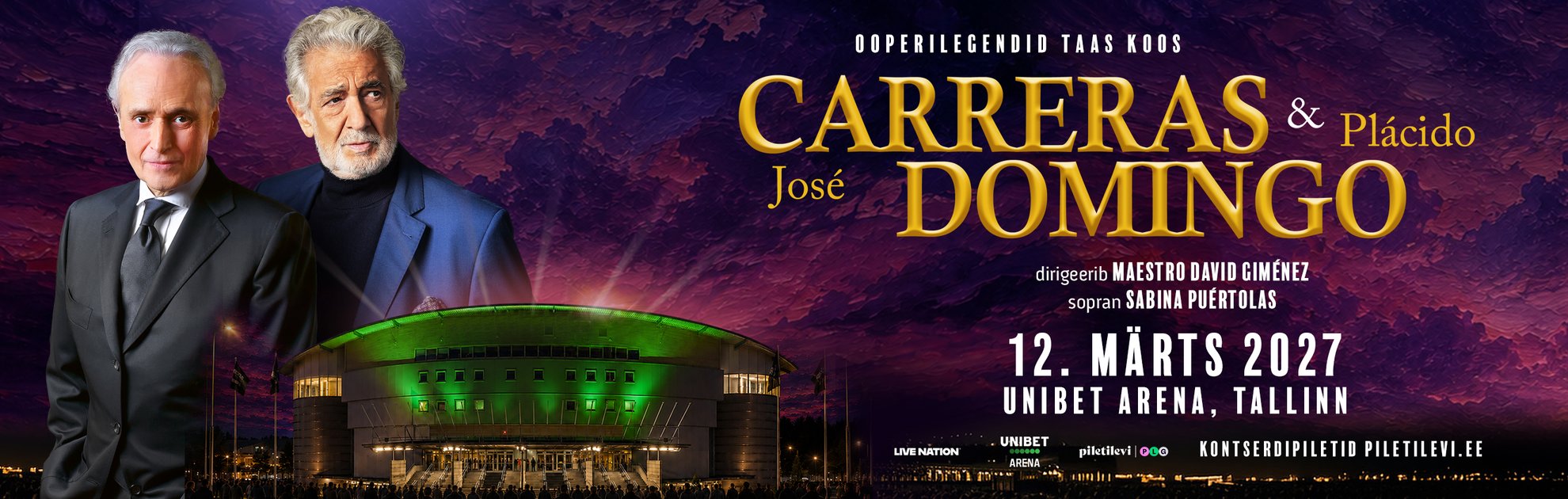 Plácido Domingo ja José Carreras