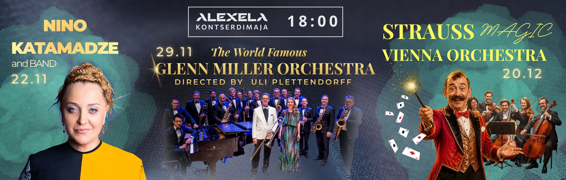 Nino Katamadze | Glenn Miller Orchestra | Strauss Magic Vienna Orchestra