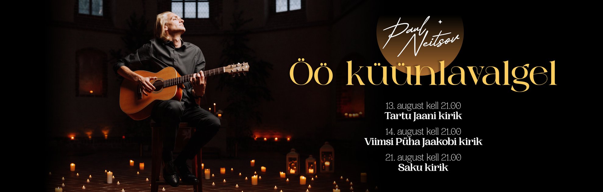 Paul Neitsovi kitarrikontsert: Öö küünlavalgel