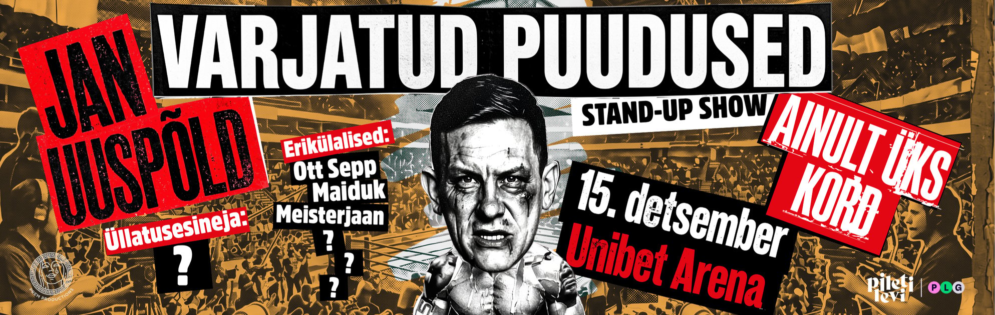 Jan Uuspõld – stand-up show 'Varjatud Puudused'
