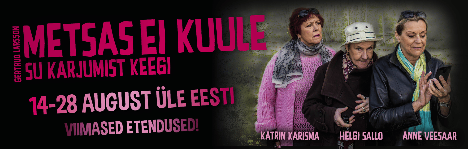 Gertrud Larsson 'Metsas ei kuule su karjumist keegi'