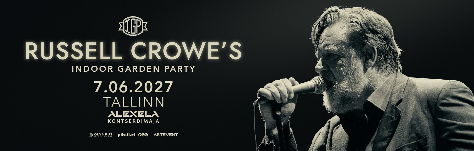 One Evening with Russell Crowe 'Indoor Garden Party'