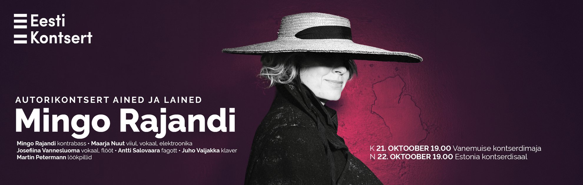 Mingo Rajandi autorikontsert. Ained ja lained