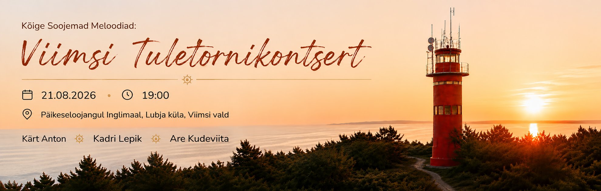 Kõige Soojemad Meloodiad: Viimsi Tuletornikontsert